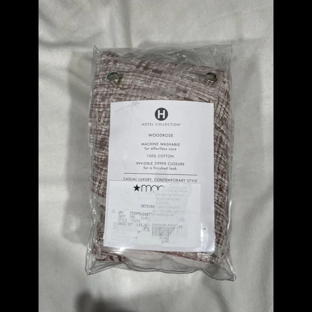 NIB $185 Hotel Collection Woodrose (2) Euro‎ Sham